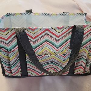 31 small tote with outside pockets